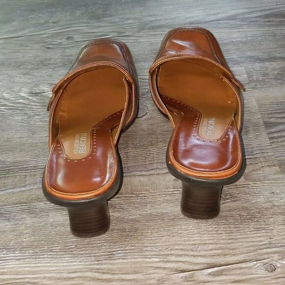 Kenneth Cole Reaction brown clogs Sz 10 - Picture 4 of 6